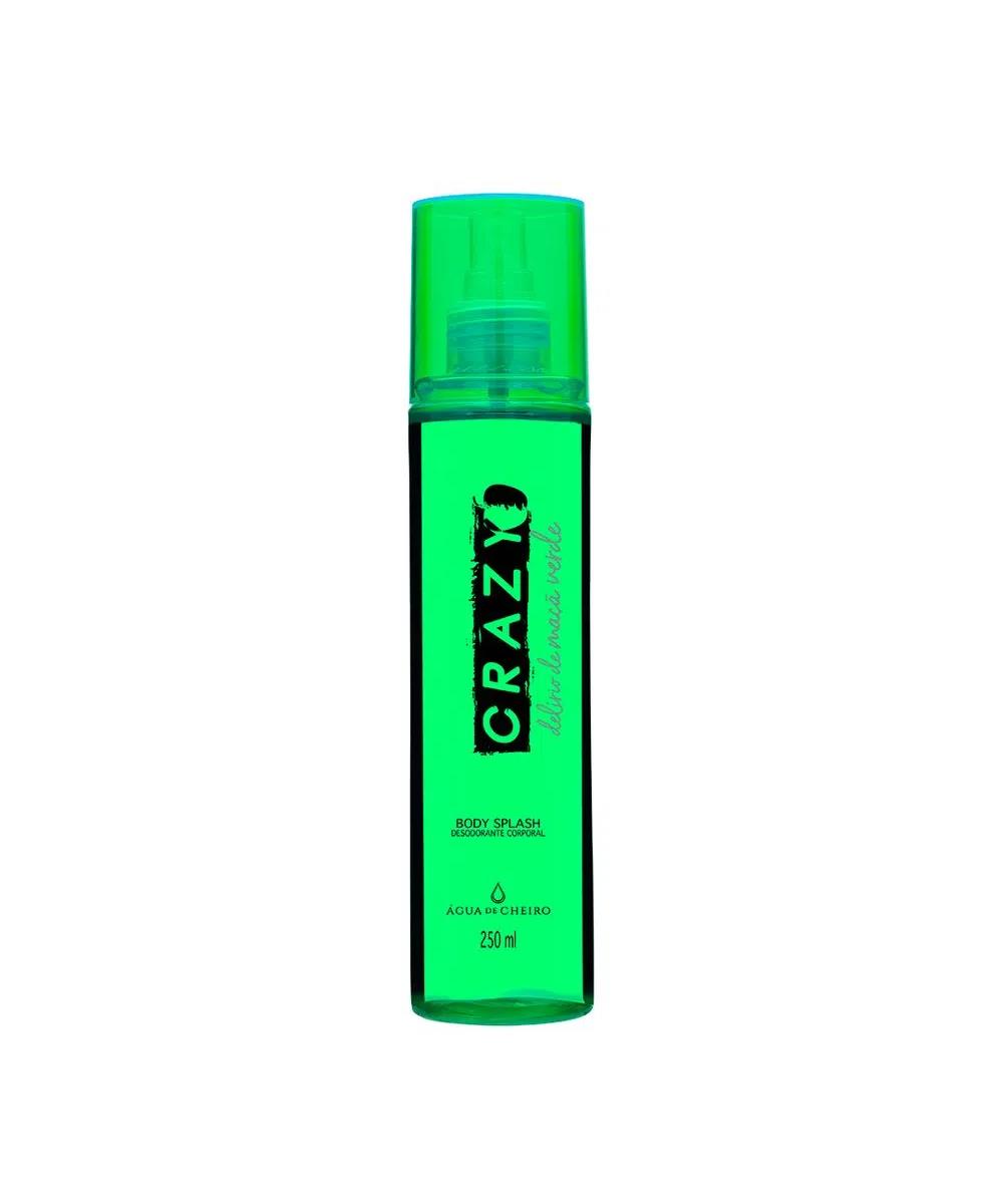 Body Splash Agua de Cheiro Crazy Maca Verde 250ml XA0950